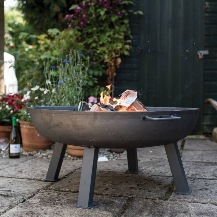 Glasto Fire Pit 55cm Cast Iron Firepit