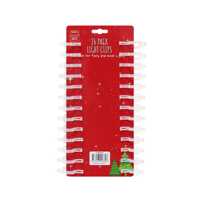 26 Pack Light Clips