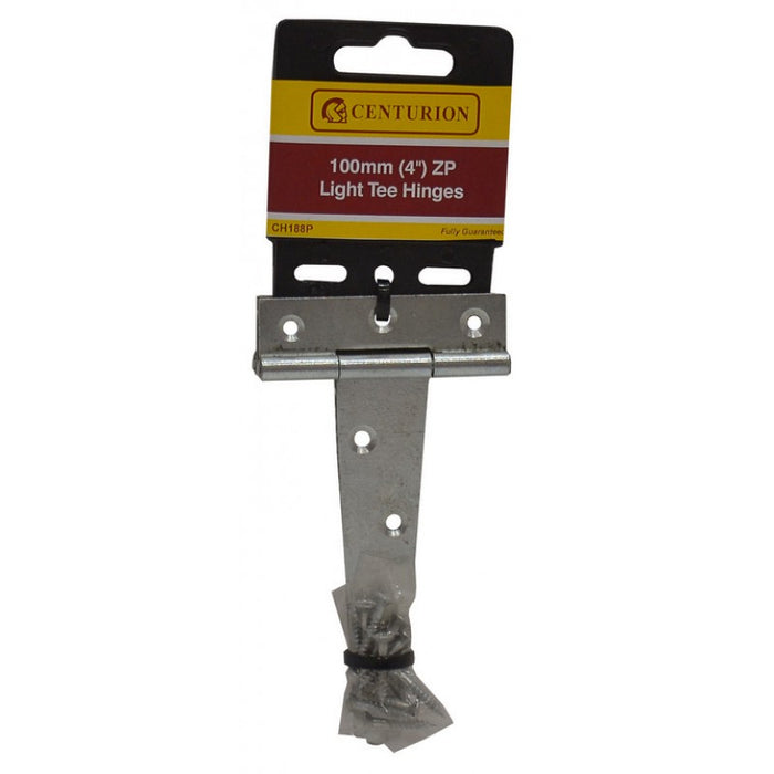 100mm (4") ZP Light Tee Hinges (1 pair)