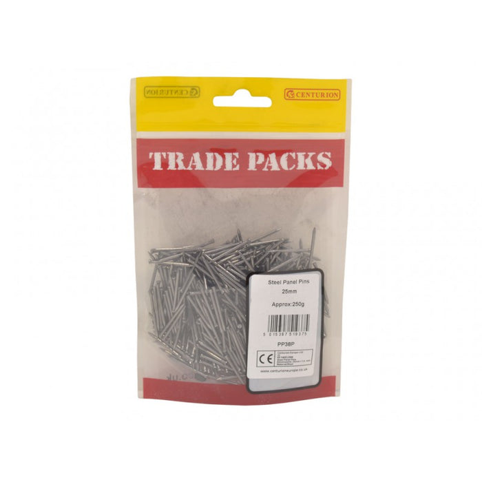 Panel Pins - Steel - 25mm (250g)