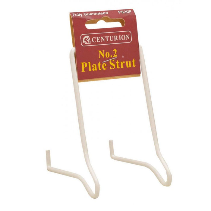 No 2 (100mm) White Plastic Coated Wire Strut