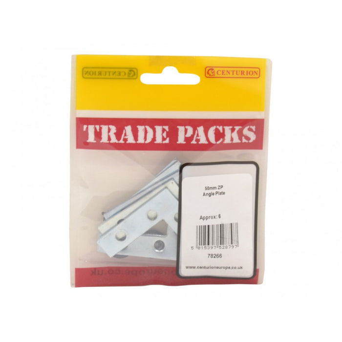 Angle Plate - ZP - 50mm (6 PK)