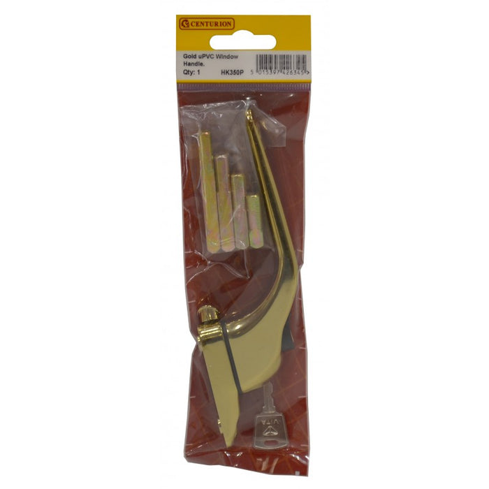 Brassed UPVC Window Handle