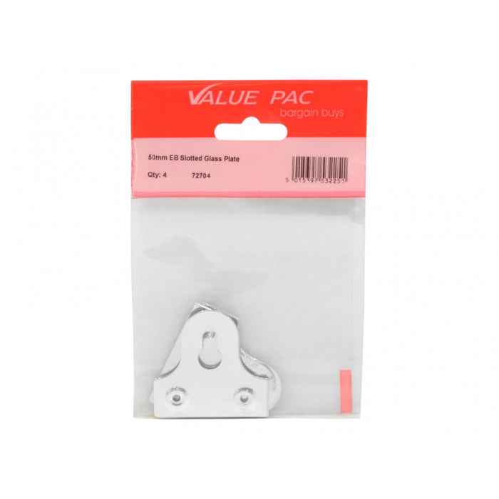 32mm NP Slotted Glass Plate 6pk