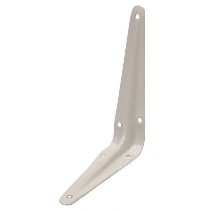 125 x 100mm (5"x4") White London Type Shelf Bracket