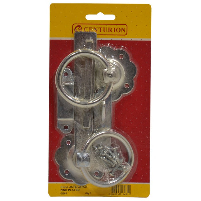6" ZP Ring Gate Latch