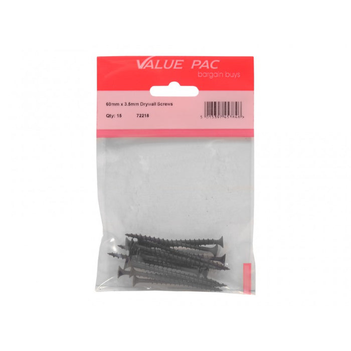 60mm x 3.5mm Drywall Screws