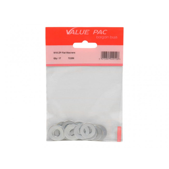 M10 ZP Flat Washers