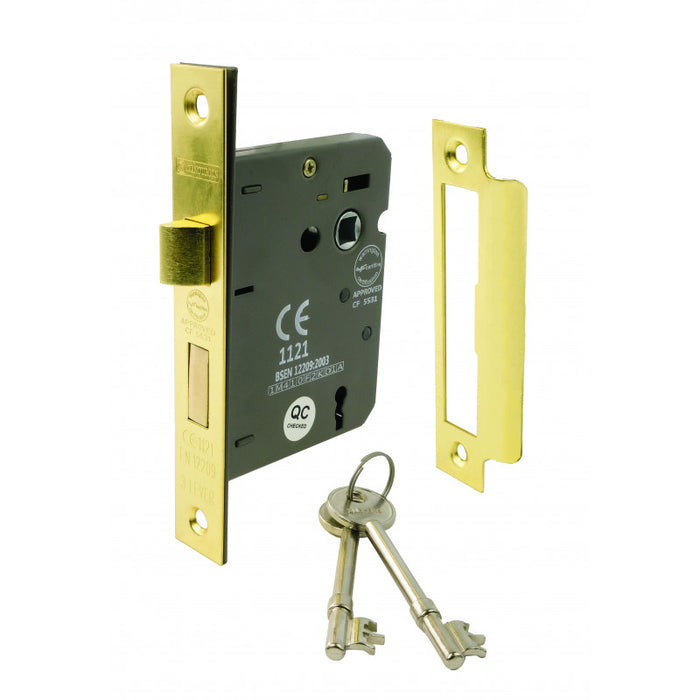 75mm (3") EB 3 Lever Mortice Sashlock