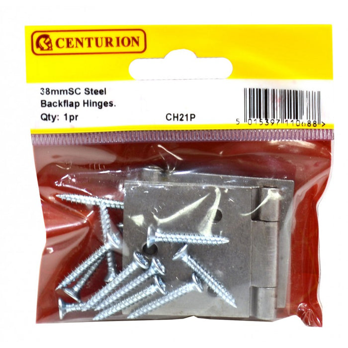 38mm (1 1/2") SC Steel Backflap Hinge (1 pair)