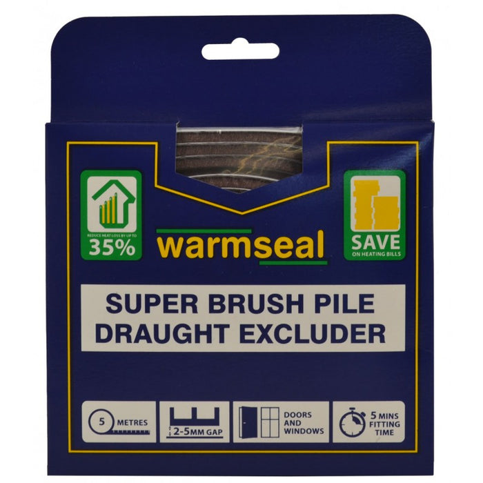 5m Brown Super Brush Pile