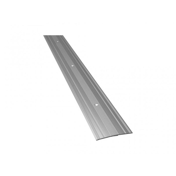 55mm Width Silver Extra Wide Carpet & Lino Cover