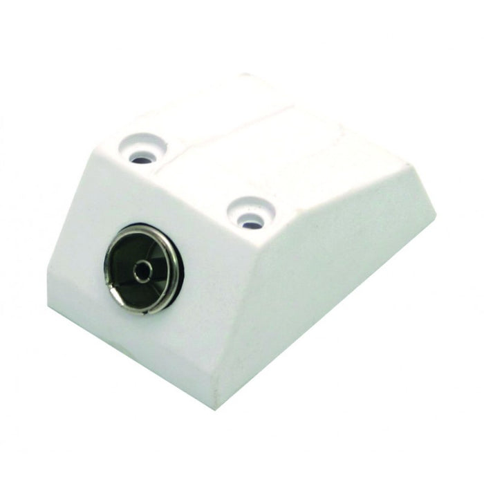 Surface Fix Single Co-Axial Socket