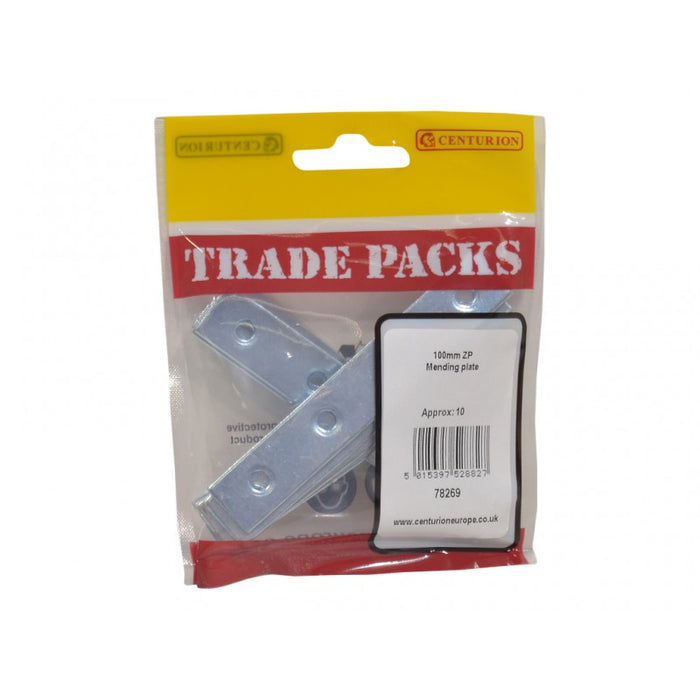 Mending Plate - ZP - 100mm (10 PK)
