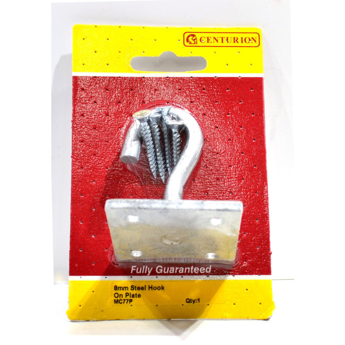 Hook On Plate - Galvanised - 8mm