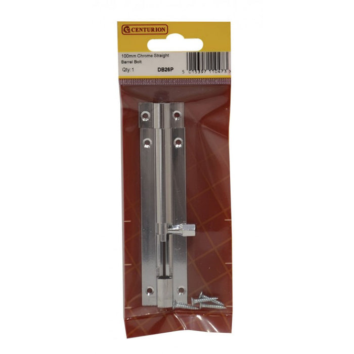 100mm x 25mm (1") CP Straight Barrel Bolt
