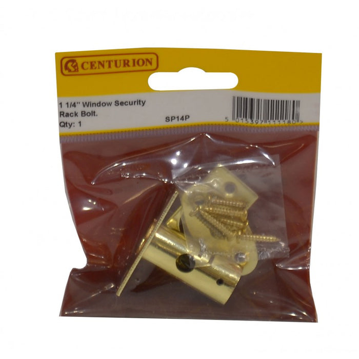 32mm (1 1/4") PB Security Window Rack Bolt