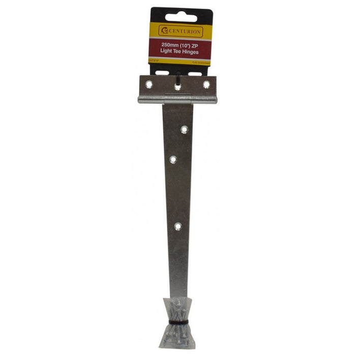 250mm (10") ZP Light Tee Hinges (1 pair)