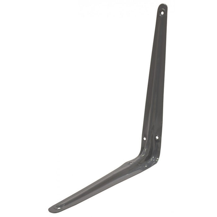 300 x 250mm (12"x10") Grey London Type Shelf Bracket