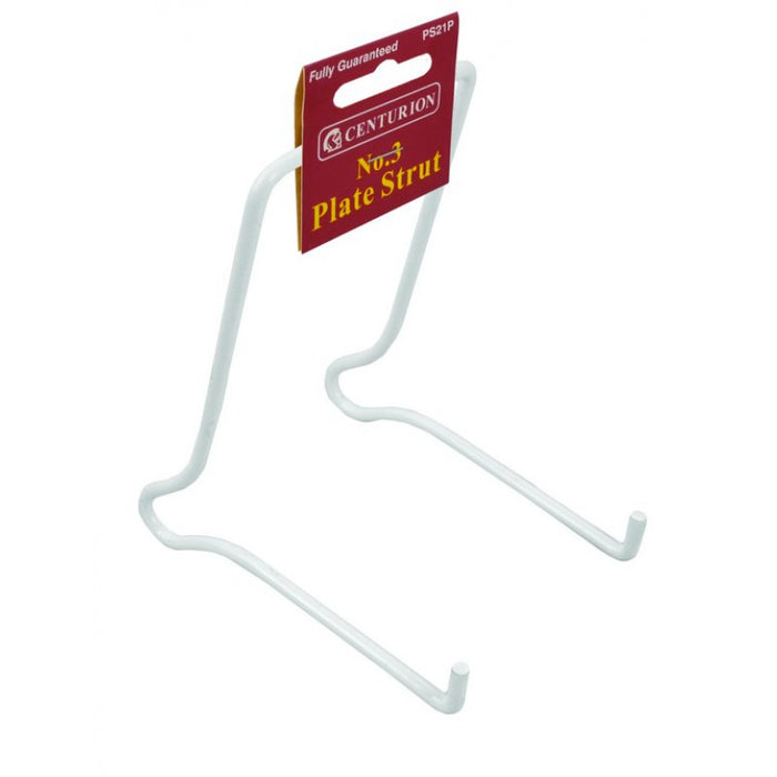 No 3 (125mm) White Plastic Coated Wire Strut