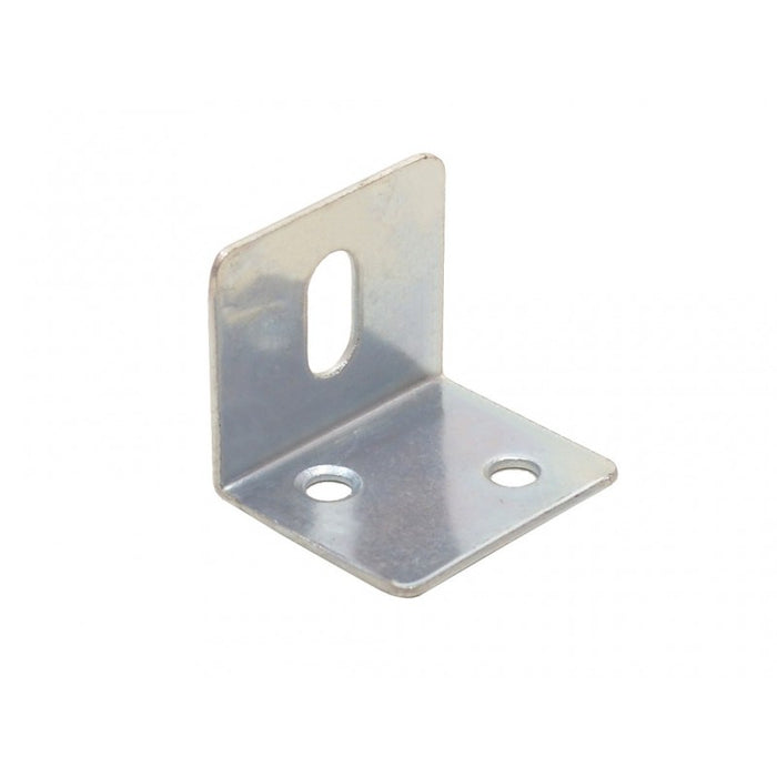 25mm x 25mm ZP Slotted Steel Bracket