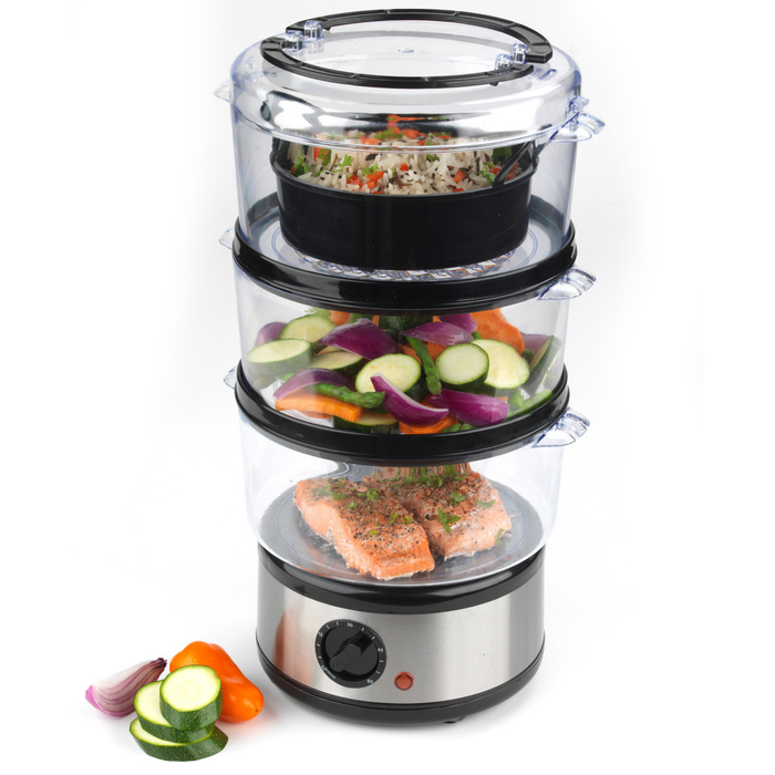 Go Healthy 3 Tier Steamer