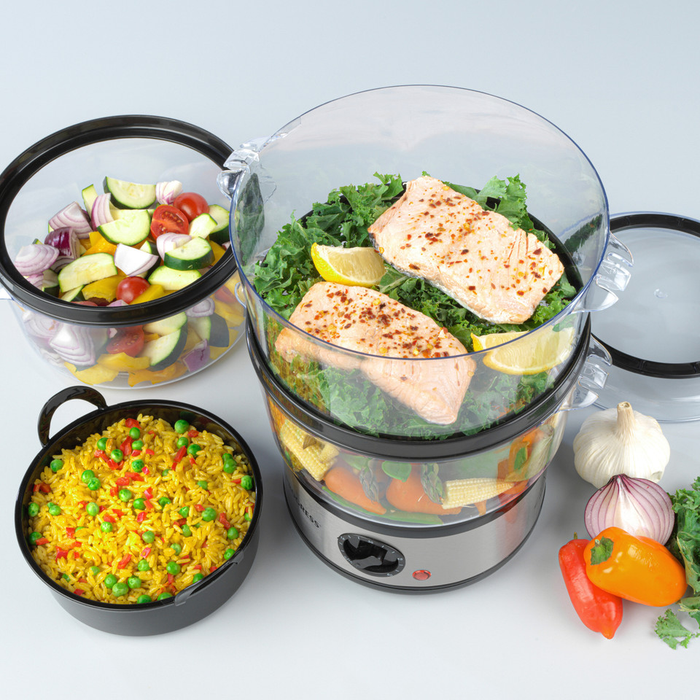 Go Healthy 3 Tier Steamer