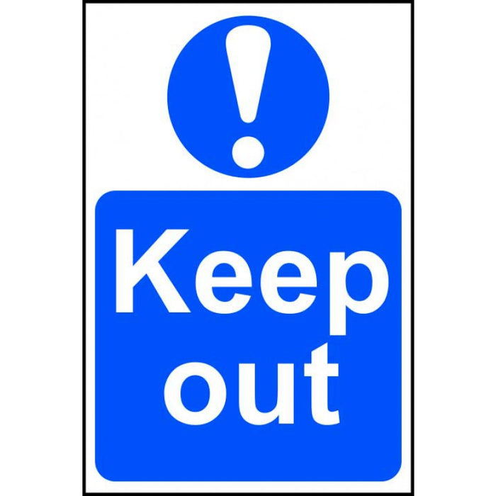 Keep out - PVC (200 x 300mm)