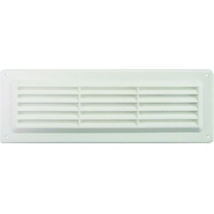 Plastic Louvre Vent - White - 229 x 76mm