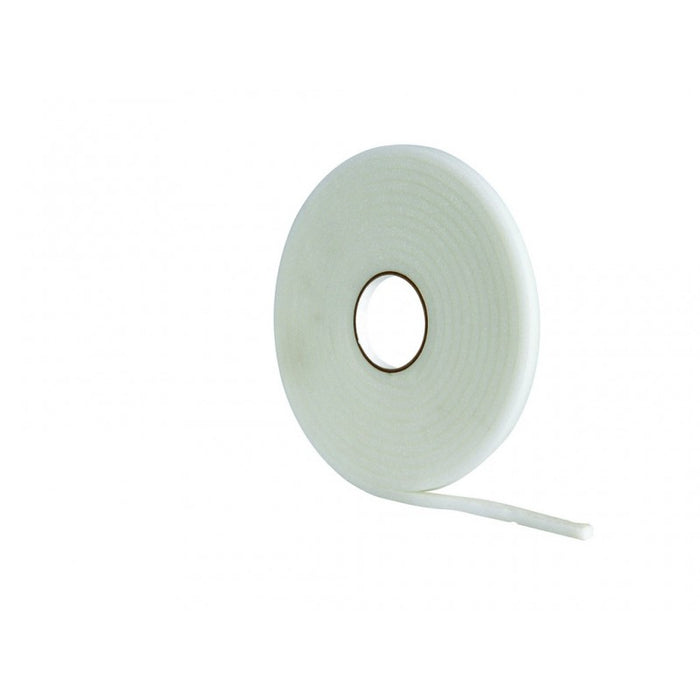 5m White Extra Wide PVC Foam Draught Excluder