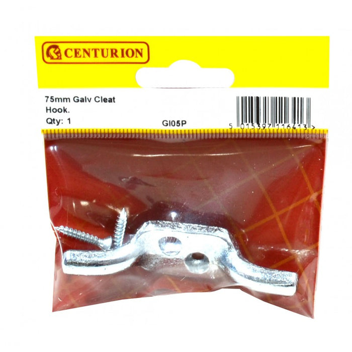 75mm (3") Galvanised Cleat Hook