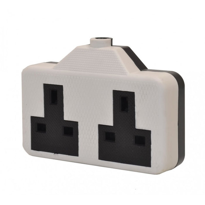 Extension Lead - 13 Amp Rubber 2 Gang Trailing Socket