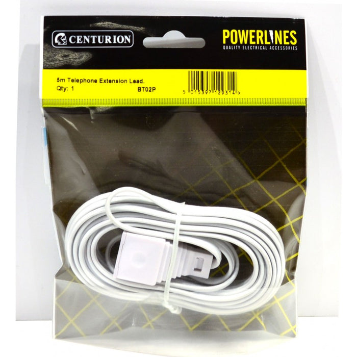 5m Telephone Extension Lead
