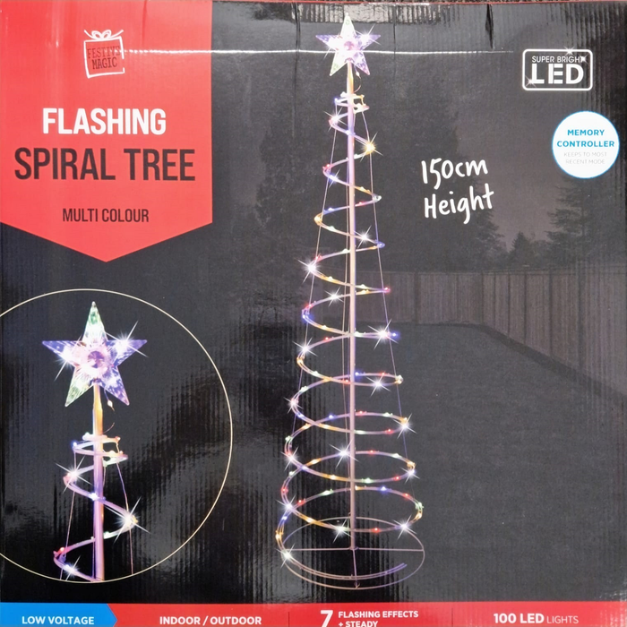 Flashing Spiral Tree