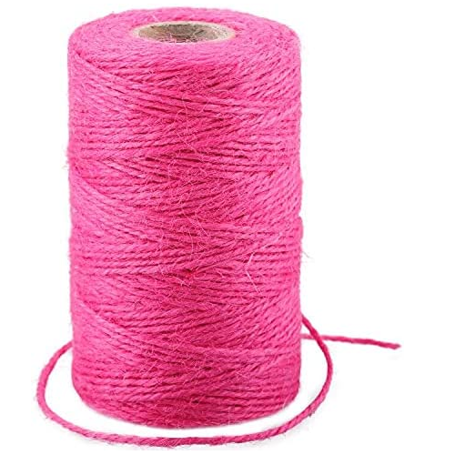 Garden Twine 1mm x 69m Pink