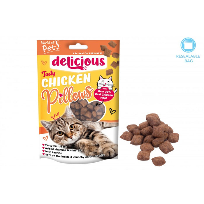 Chicken Filled Pocket Cat Treats