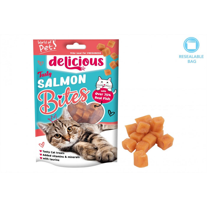 Salmon Bites Cat Treat