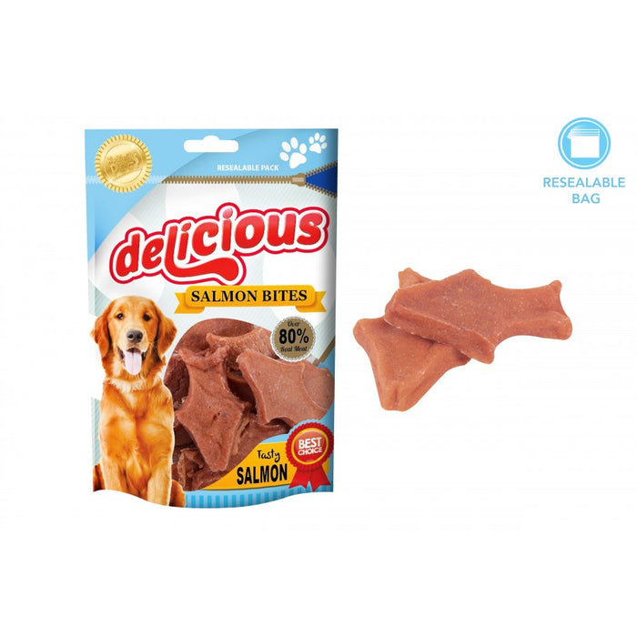 Salmon Shape Dog Treats 12pk
