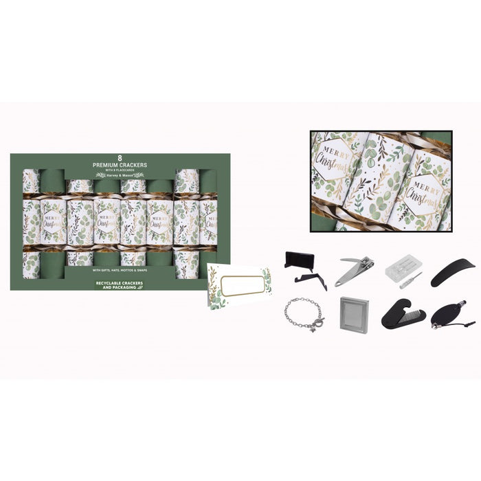 8 Pack 12.5" Eucalyptus Crackers