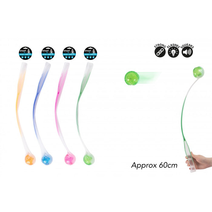 Chucker With Squeaking & Flashing Ball