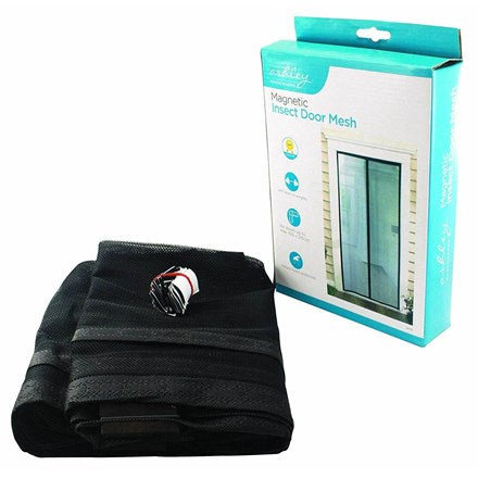 Magnetic Black Fly/Insect Door Mesh