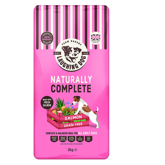 Laughing Dog 2kg Dog Food Salmon