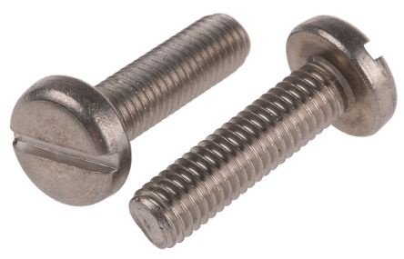 Machine Screws & Nuts - ZP Slot Pan Head - M3 x 40mm (35 PK)