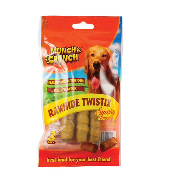 Smoky Rawhide Twistix 3 Pack