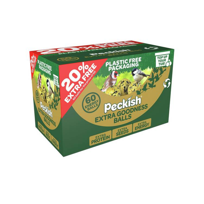 60 Peckish Extra Goodness Balls