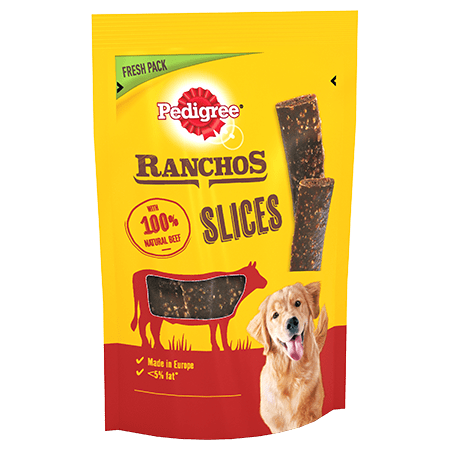 Pedigree Ranchos Slices Beef