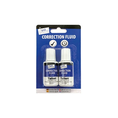 2 x 13ml Bottles of Correction Fluid