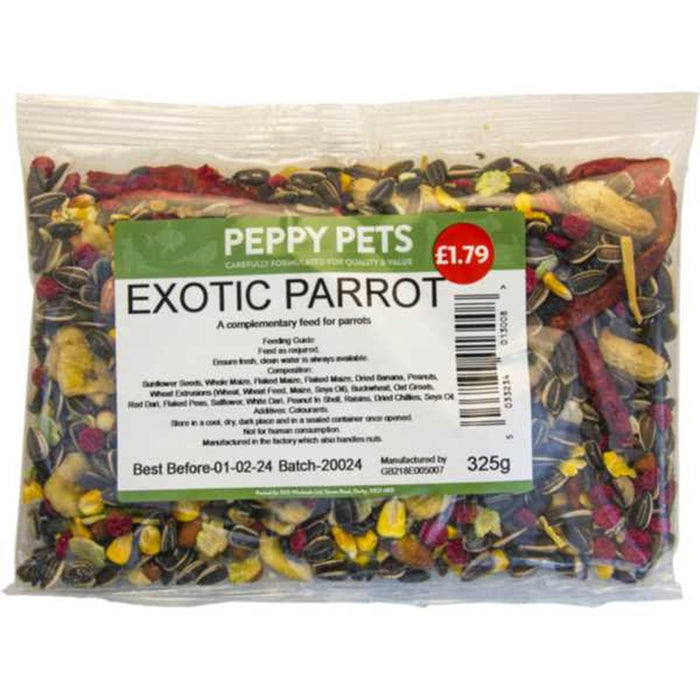 Exotic Parrot Food 325g