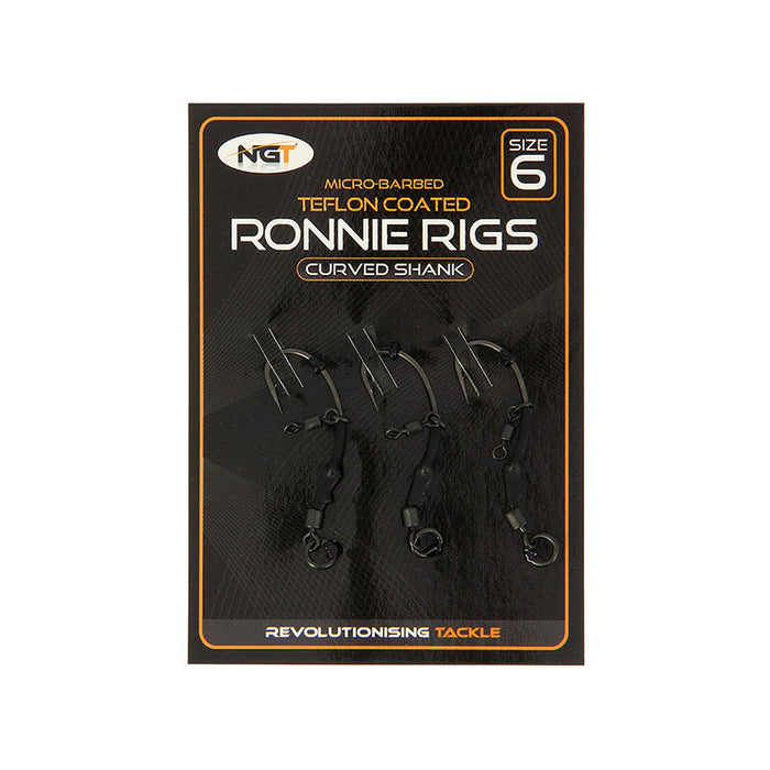 Triple Pack Ronnie Rigs - Size 6 Micro Barbed