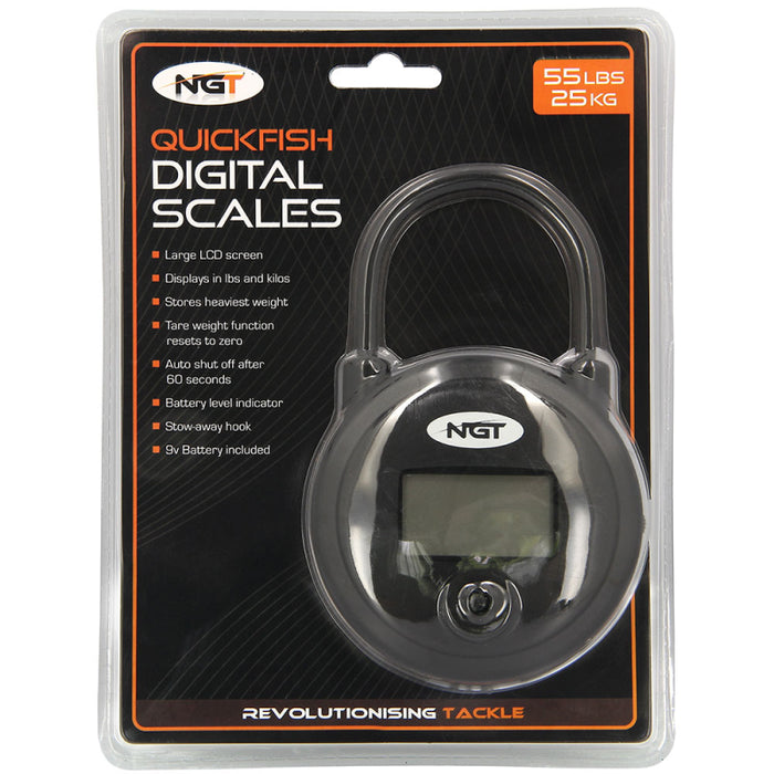 Quickfish Scales - Digital Round 55lb / 25kg Scales